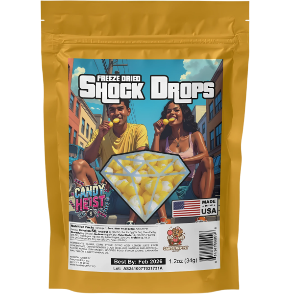 CANDY HEIST - Freeze Dried Shock Drops 34g